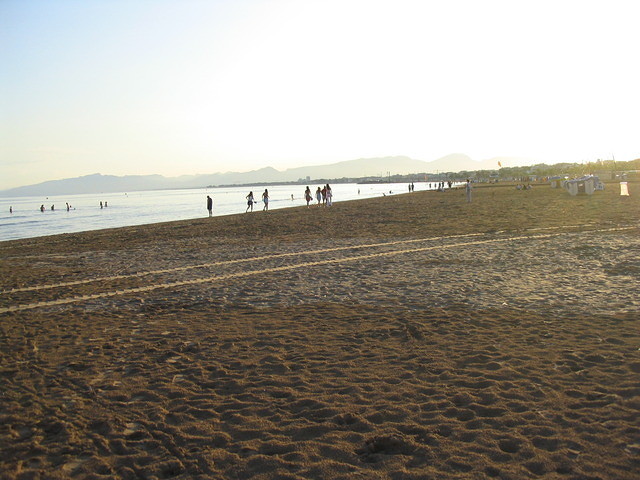 46 A beach in Salou